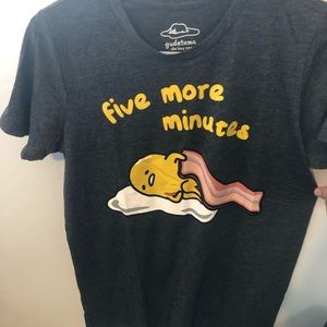 gudetama graphic tee